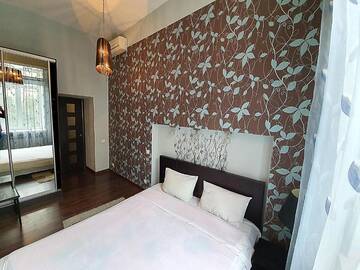 Фото номера Апартаменты с 2 спальнями - ул. Эспланадная, 2 Апартаменты Inn Home Apartments in Kiev Center г. Киев 4