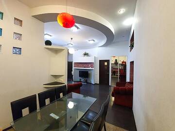 Фото номера Апартаменты с 2 спальнями - ул. Эспланадная, 2 Апартаменты Inn Home Apartments in Kiev Center г. Киев 7