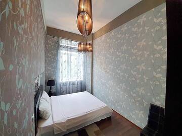 Фото номера Апартаменты с 2 спальнями - ул. Эспланадная, 2 Апартаменты Inn Home Apartments in Kiev Center г. Киев 5