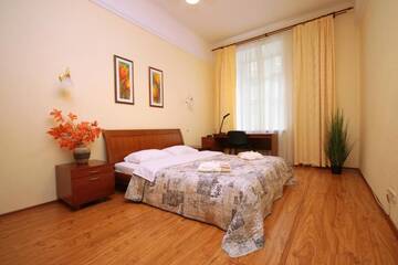 Фото номера Апартаменты с 1 спальней - ул. Крещатик, 15 Апартаменты Inn Home Apartments in Kiev Center г. Киев 2