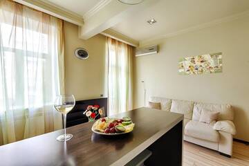 Фото номера Апартаменты Делюкс с 1 спальней Апартаменты Luxury Central Apartments г. Киев 6