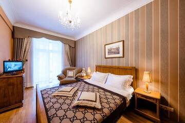 Фото номера Апартаменты Делюкс с 1 спальней Апартаменты Luxury Central Apartments г. Киев 19