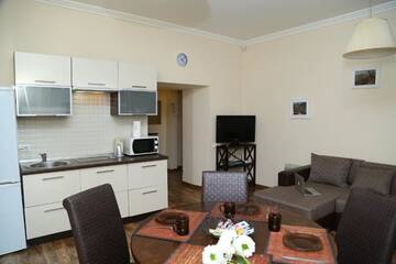 Фото номера Апартаменты с 1 спальней - Михайловский переулок 20 Апартаменты Be My Guest - Apartments for trips г. Киев 4