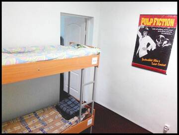 Фото номера Кровать в общем мужском номере с 5 кроватями Хостелы Cinema Comfort City Hostel г. Киев 2