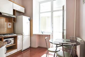 Фото номера Апартаменты с балконом — Саксаганского, 12б Апартаменты 911Flat г. Киев 8