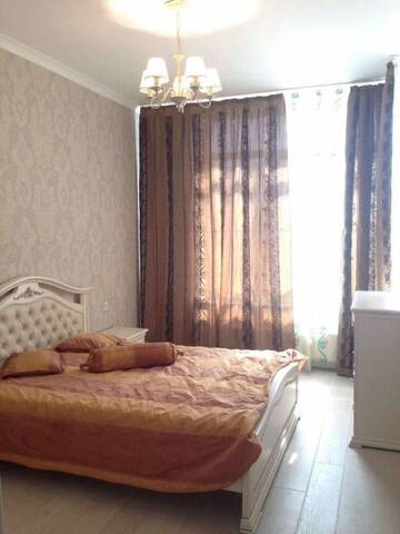 Фото номера Апартаменты с 1 спальней Апартаменты Kiev Lypki Luxury Apartments г. Киев 2