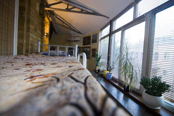 Фото номера Кровать в общем 6-местном номере для мужчин и женщин Хостелы Hostel Kyiv-Art г. Киев 4