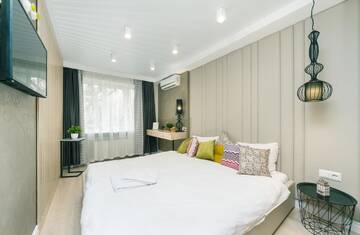 Фото номера Апартаменты с 2 спальнями Апартаменты Bessarabsky Kvartal г. Киев 6