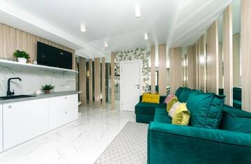 Фото номера Апартаменты с 2 спальнями Апартаменты Bessarabsky Kvartal г. Киев 3