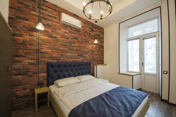 Фото номера Апартаменты с балконом Апартаменты DayFlat Apartments г. Киев 3