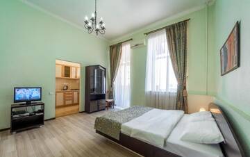 Фото номера Апартаменты на Антоновича (Горького) 43/45 Апартаменты DayFlat Apartments г. Киев 3