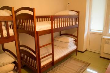 Фото номера Кровать в общем номере с 4 кроватями Хостелы Citrus Hostel г. Киев 3