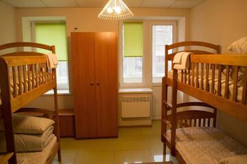 Фото номера Кровать в общем номере с 4 кроватями Хостелы Citrus Hostel г. Киев 2