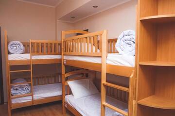 Фото номера Кровать в общем 6-местном номере для женщин Хостелы Globus Hostel г. Киев 4