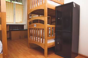 Фото номера Кровать в общем 8-местном номере для мужчин и женщин Хостелы Globus Hostel г. Киев 5