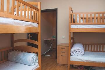 Фото номера Кровать в общем 6-местном номере для мужчин и женщин Хостелы Globus Hostel г. Киев 4