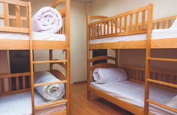 Фото номера Кровать в общем 8-местном номере для мужчин и женщин Хостелы Globus Hostel г. Киев 3