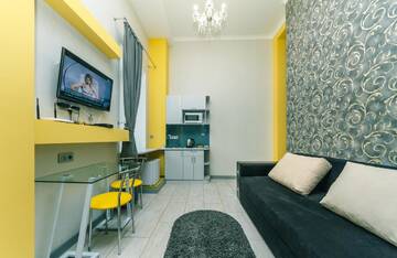 Фото номера Апартаменты с 1 спальней Апартаменты Bogdan Hall DeLuxe г. Киев 4