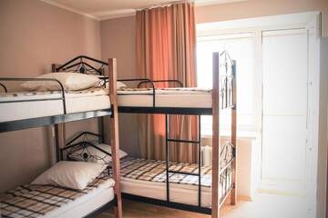 Фото номера Кровать в общем 6-местном номере для женщин Хостелы A&amp;S Hostel Minskiy г. Киев 18