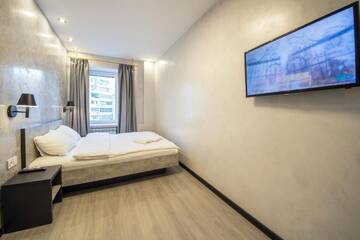 Фото номера Дизайнерские апартаменты - Бассейная, 10 Апартаменты Arena Apartments Baseina Area г. Киев 2