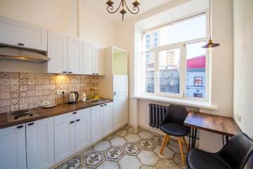 Фото номера Улучшенные апартаменты с балконом - Крещатик, 29 Апартаменты Arena Apartments Baseina Area г. Киев 4