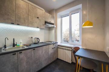 Фото номера Дизайнерские апартаменты - Бассейная, 10 Апартаменты Arena Apartments Baseina Area г. Киев 3