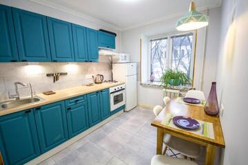 Фото номера Апартаменты с 2 спальнями - ул. Шелковичная, 46/48 Апартаменты Arena Apartments Baseina Area г. Киев 2