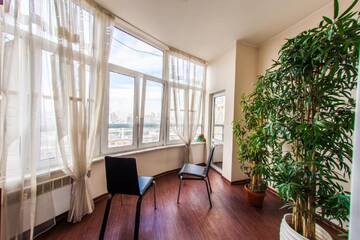 Фото номера Апартаменты с 1 спальней Апартаменты Botanic Towers г. Киев 4