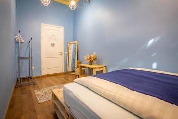 Фото номера Двухместный номер с 1 кроватью и общей ванной комнатой Хостелы FACTORY Hostel г. Киев 4