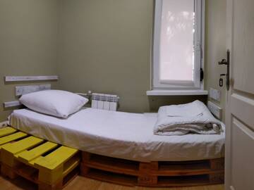 Фото номера Одноместный номер Хостелы Pallet Hostel г. Киев 7