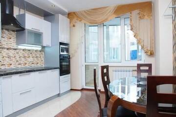 Фото номера Апартаменты с 1 спальней Апартаменты Kiev Pozniaky Apartment г. Киев 5