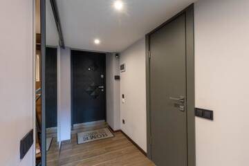 Фото номера Двухуровневые апартаменты Апартаменты Apartments Saksahanskoho 36 г. Киев 11