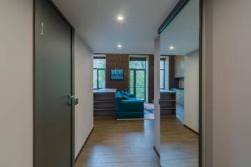 Фото номера Двухуровневые апартаменты Апартаменты Apartments Saksahanskoho 36 г. Киев 8