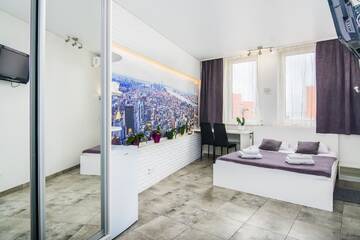 Фото номера Люкс с видом на город Мини-отель SkyHome Мини-отель г. Киев 2