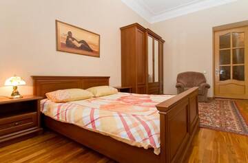 Фото номера Апартаменты с 1 спальней - улица Красноармейская, 24 Апартаменты UKR Apartments near Gulliver г. Киев 20