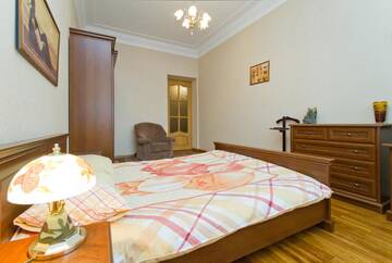 Фото номера Апартаменты с 1 спальней - улица Красноармейская, 24 Апартаменты UKR Apartments near Gulliver г. Киев 7