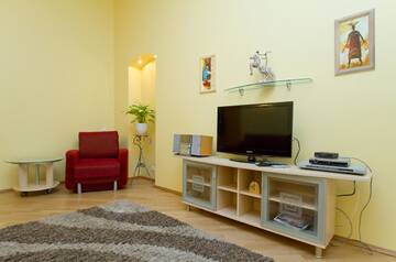Фото номера Апартаменты с 1 спальней - улица Эспланадная, 2 Апартаменты UKR Apartments near Gulliver г. Киев 12