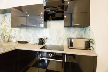 Фото номера Улучшенные апартаменты с 1 спальней Апартаменты VIP Apartments on Kostelnaya st г. Киев 7