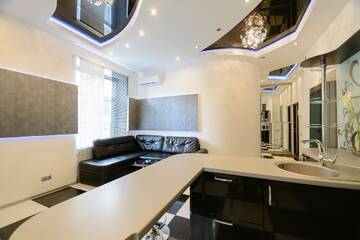 Фото номера Улучшенные апартаменты с 1 спальней Апартаменты VIP Apartments on Kostelnaya st г. Киев 8