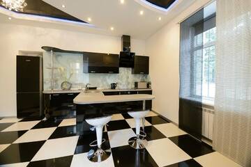 Фото номера Улучшенные апартаменты с 1 спальней Апартаменты VIP Apartments on Kostelnaya st г. Киев 10