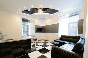 Фото номера Улучшенные апартаменты с 1 спальней Апартаменты VIP Apartments on Kostelnaya st г. Киев 13