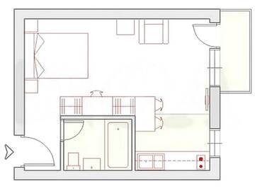 Фото номера Апартаменты-студио Апартаменты Apartment on Nimanska 5 г. Киев 60