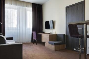 Фото номера Апартаменты с 1 спальней Отель Twin Apart Hotel г. Киев 18