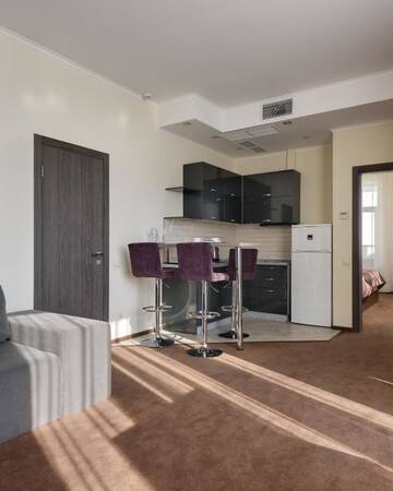 Фото номера Апартаменты с 1 спальней Отель Twin Apart Hotel г. Киев 21