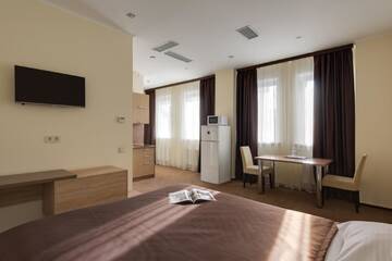 Фото номера Апартаменты-студио Отель Twin Apart Hotel г. Киев 4