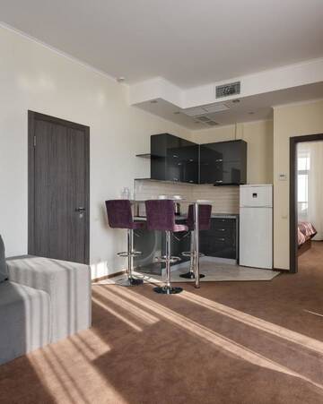 Фото номера Апартаменты с 1 спальней Отель Twin Apart Hotel г. Киев 9
