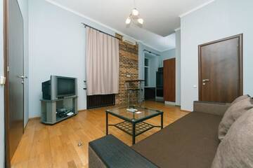 Фото номера Апартаменты с 1 спальней на улице Саксаганского, 30 Апартаменты Hotrent Olympic г. Киев 7