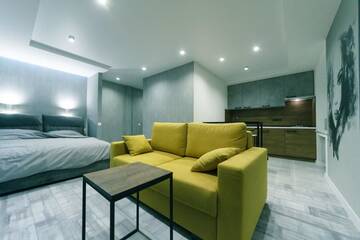 Фото номера Апартаменты Делюкс Апартаменты Hotrent Olympic г. Киев 11