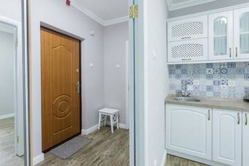 Фото номера Апартаменты Делюкс Апартаменты Cosy Apartment at Pozniaky г. Киев 45