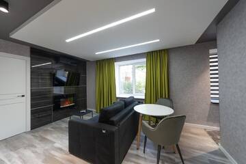 Фото номера Суперлюкс с гидромассажной ванной Апартаменты Luxrent Kreshatik Arenacity SkyBar г. Киев 3